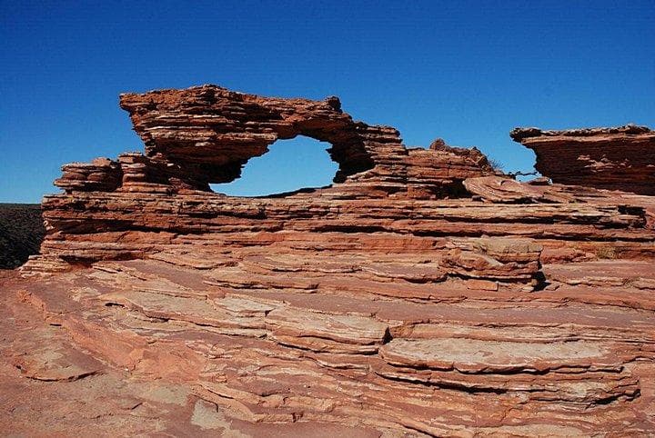 Natural window nel Kalbarri N.P.